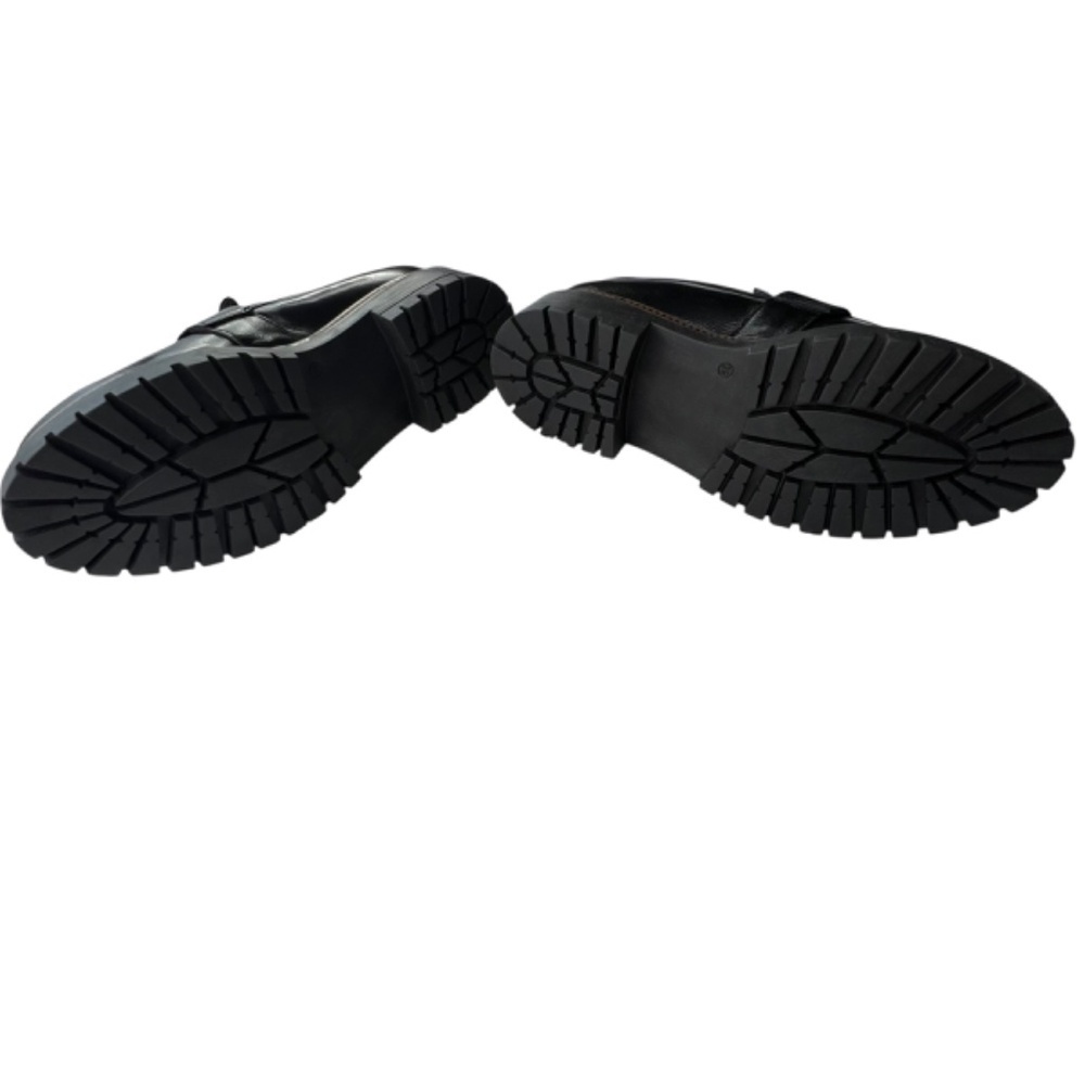 Miz Mooz Leather Loafers- Damian Black EU 39 (US 8.5-9) - Picture 7 of 9
